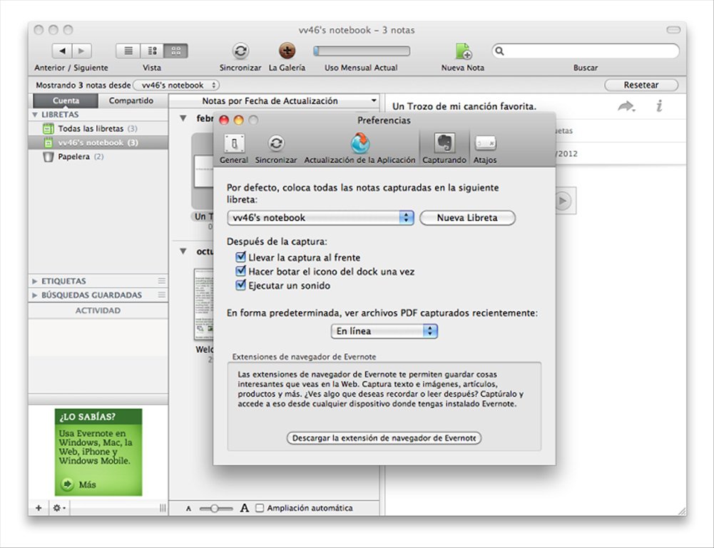 evernote for mac